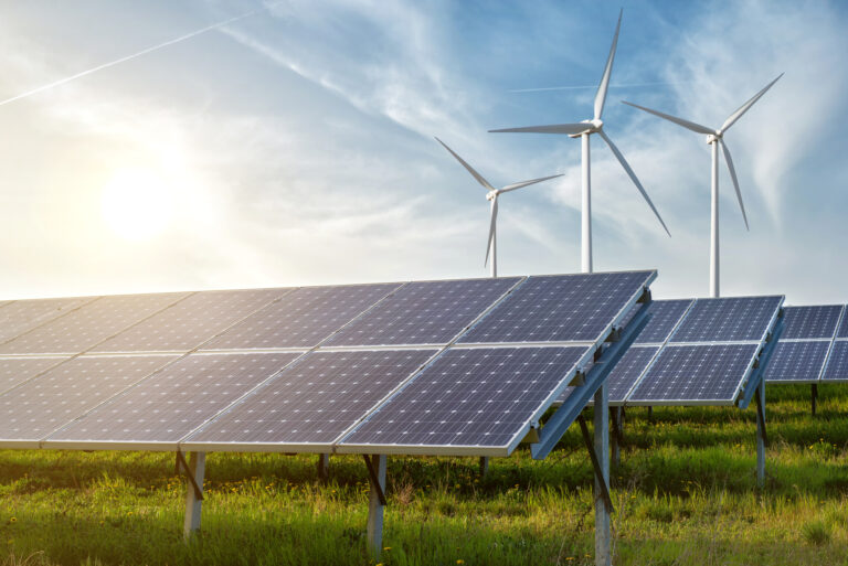 renewable energy in field