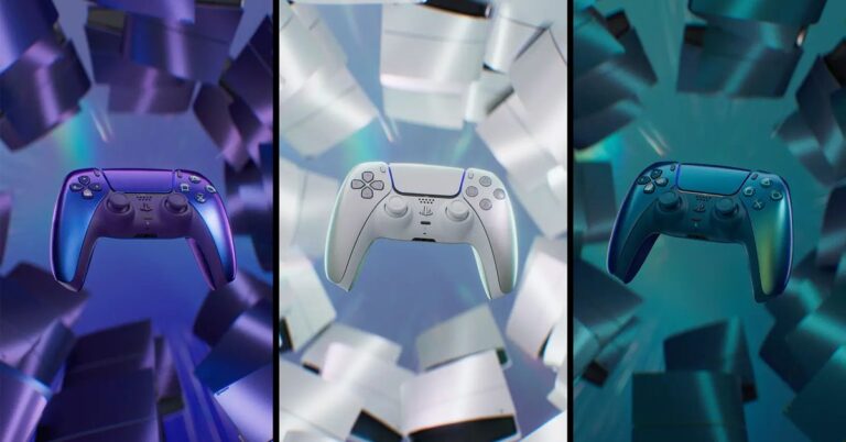 ps5 chrome controllers