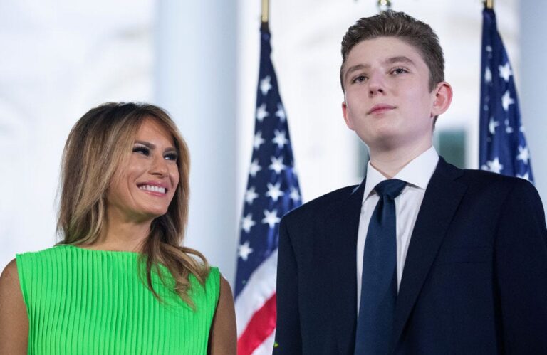 melania and barron