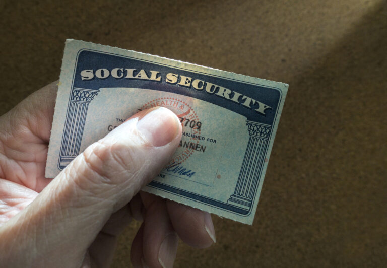 social security card benefit check cola recipient getty