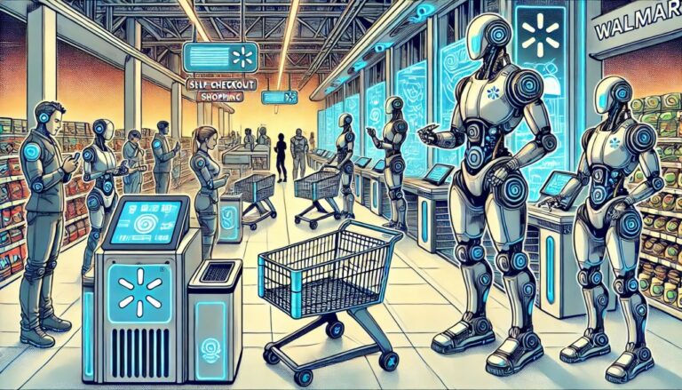 walmart ai shopping DALLE