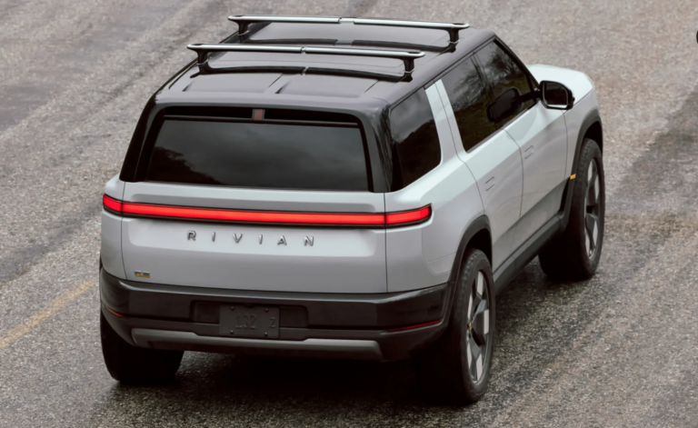 rivian r2 rearview