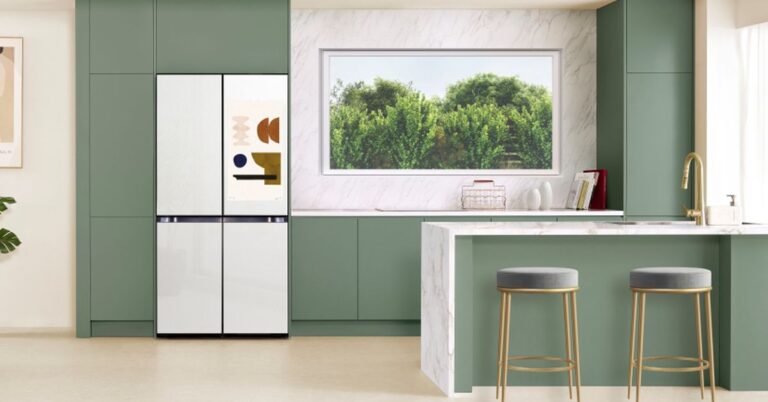 Samsung Digital Appliances CES 2025 New Refrigerator with AI Hybrid Cooling Technology main1