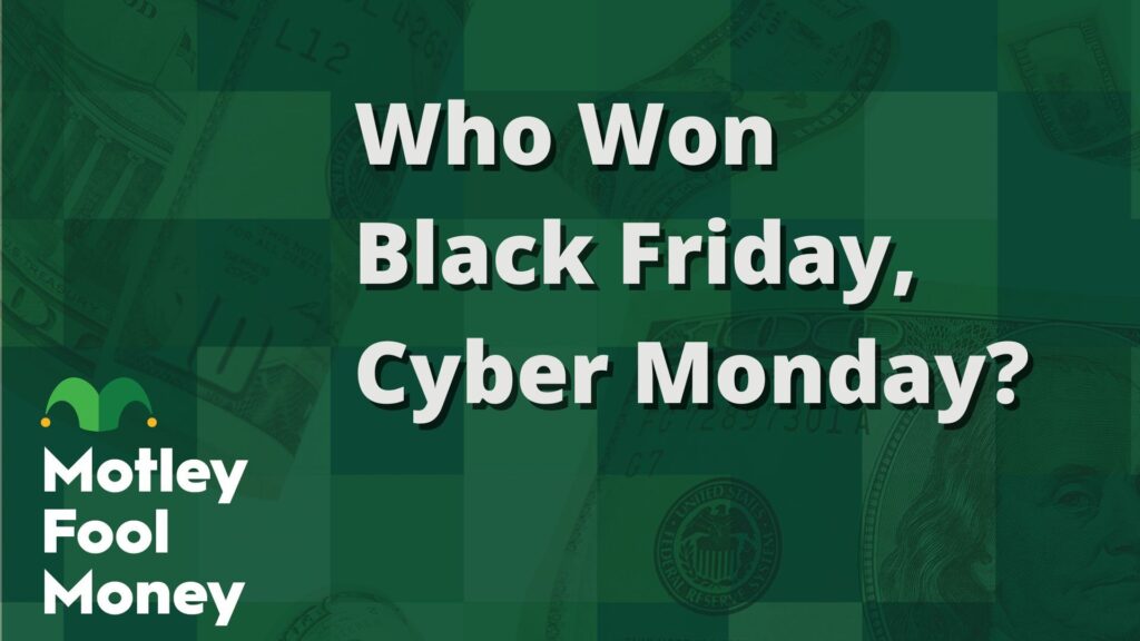 who won black friday cyber monday