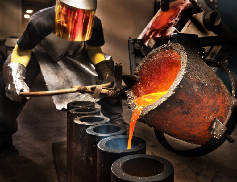 22 02 03 a person pouring molten steel in a steel mill gettyimages 492798423