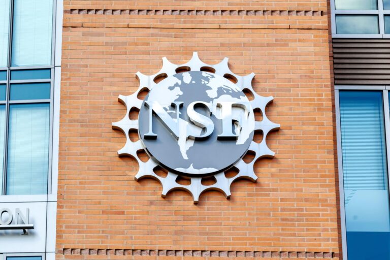 Seal of The National Science Foundation NSF in Washington D C USA