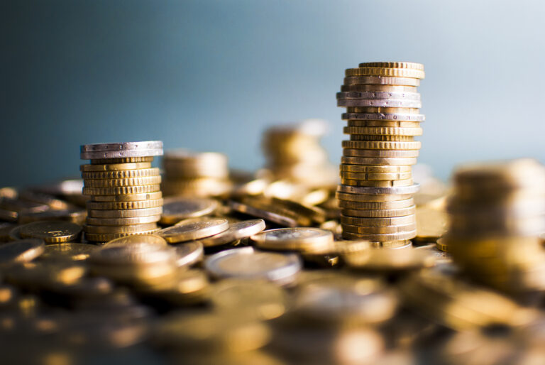 stack of gold coins