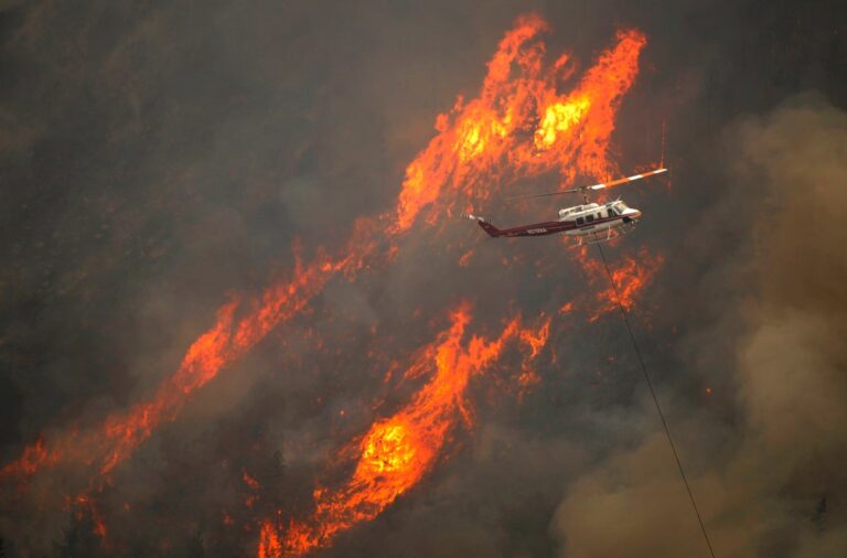 Cache La Poudre Canyon fire