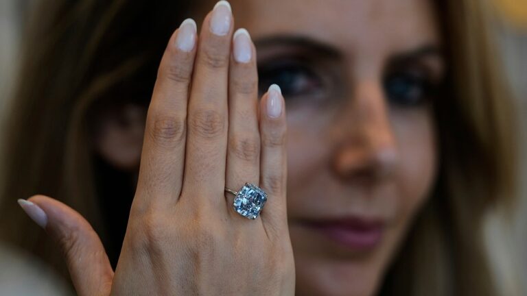 rare blue diamond uae