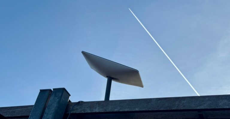 starlink dish jet