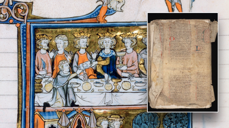 uk ancient king arthur merlin manuscript 1